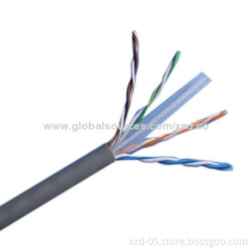 High Speed Network UTP Cat6 LAN Cable, 4PR 24AWG 305mNew